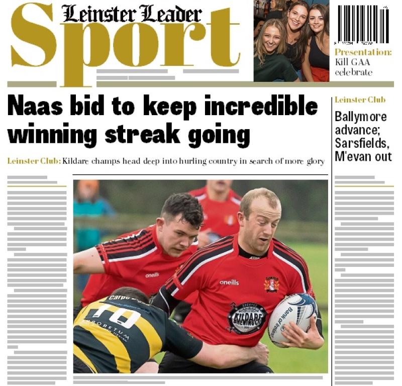 In this week's Leinster Leader Sport