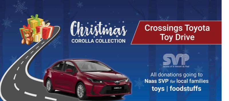 The Crossings Christmas Corolla Collection gets underway 