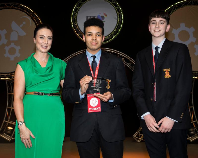Kildare winners from BT Young Scientist 2020 at the weekend