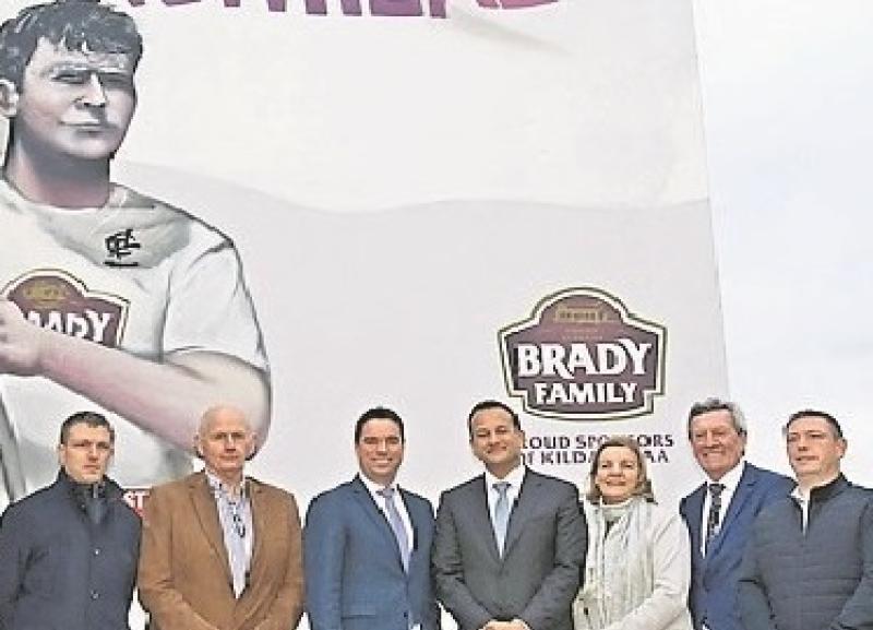 Kildare GAA: Leo, and entourage, make flying visit to St Conleth's Park