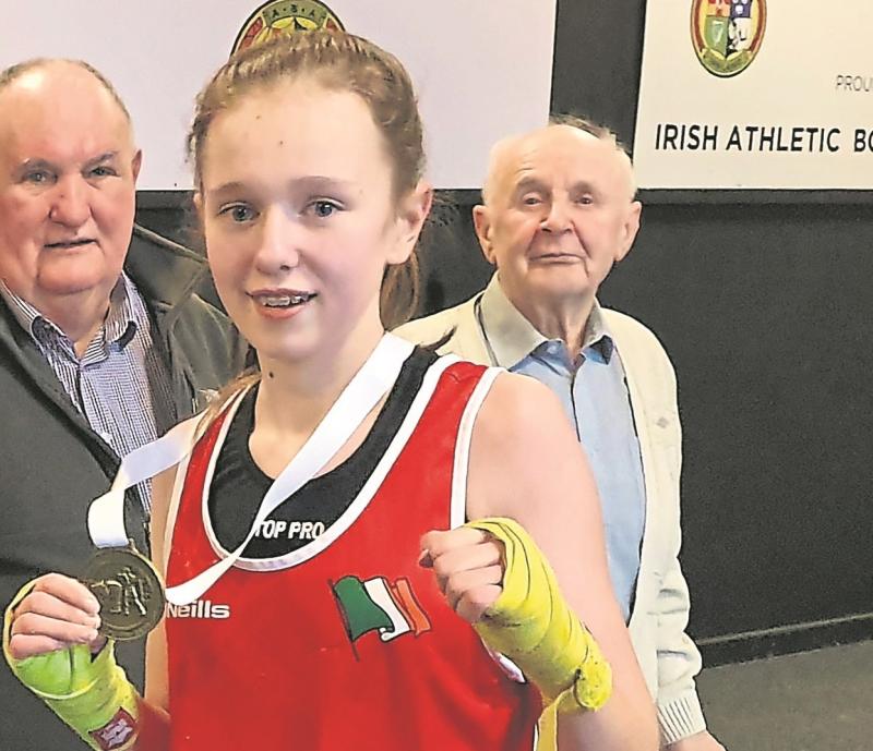 Kildare boxer Esther Lambe wins for Ireland