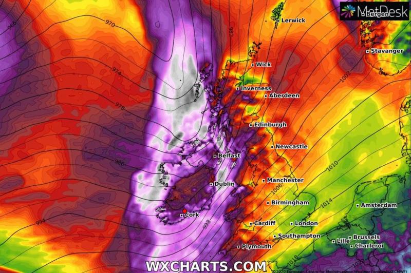 Weather alert - Could 'Storm Ciara' could affect turnout on general election polling day?