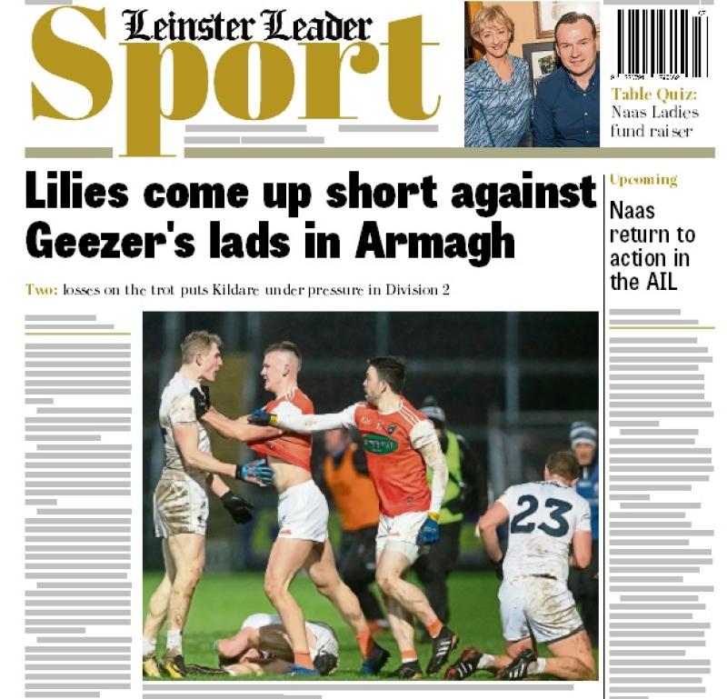 In this week's Leinster Leader Sport