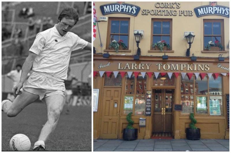 Former Kildare star Larry Tompkins has put pub up for sale 
