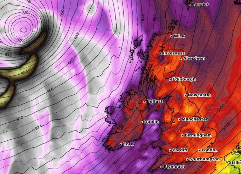 Storm Dennis update: Met Éireann issues  weather warning for entire country 