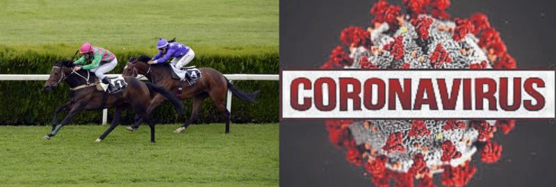 Effective immediately horse racing is no longer open to the public
