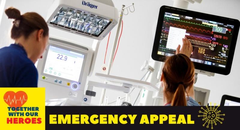 Temple Street and CMRF Crumlin launch ‘Together with our Heroes’ emergency Covid-19 appeal