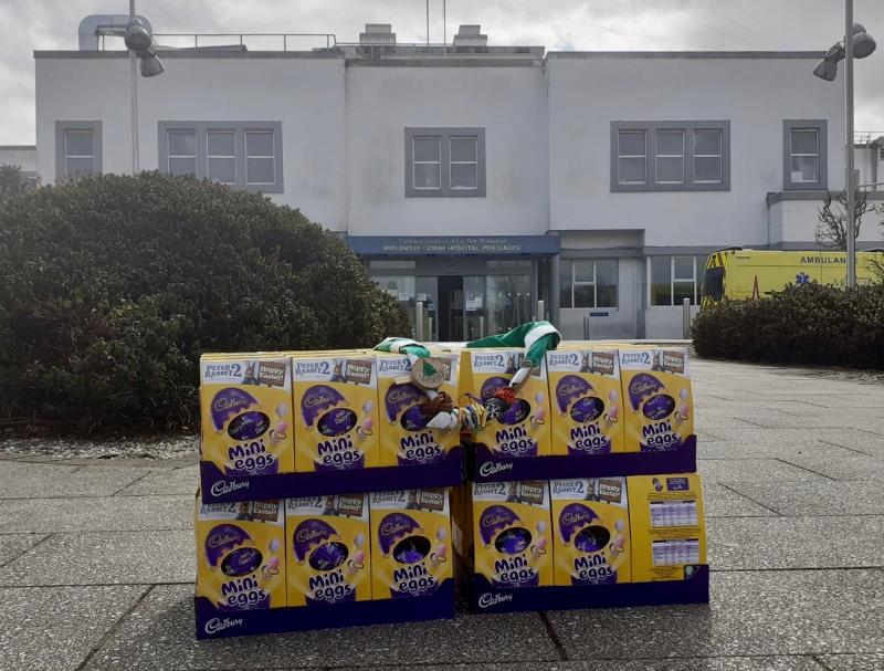 Kildare scouts donate Easter Eggs to nursing homes, hospital, during Covid-19 lockdown