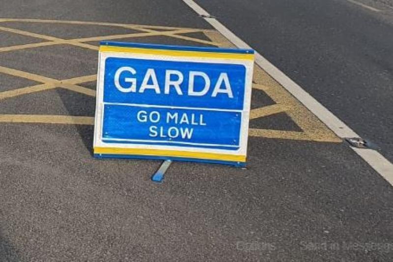 Garda checkpoint