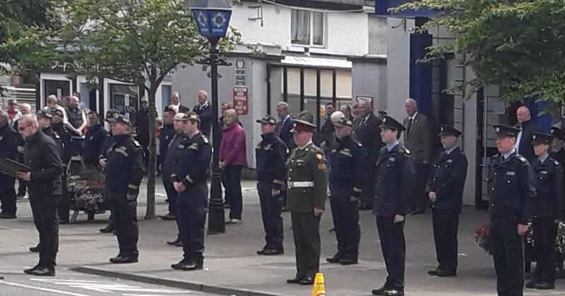 Newbridge Gardai hold ceremony in honour of colleague