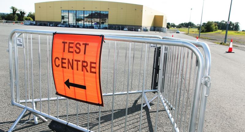Punchestown Community Testing Centre / Photo by Aishling Conway 