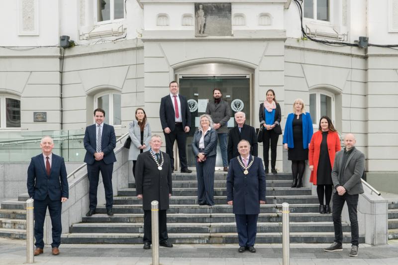 Contract signed and full plans revealed for redevelopment of Naas Town Hall as library and cultural centre