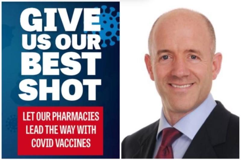 TD Cathal Berry backs #bestshot campaign to fast-track Covid-19 vaccines to pharmacies 