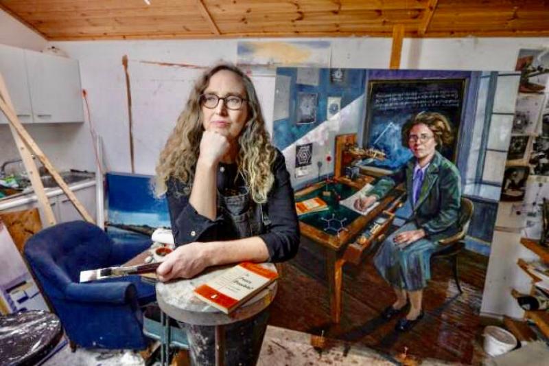 Newbridge native included among portraits of pioneers unveiled at DCU for International Women's Day 