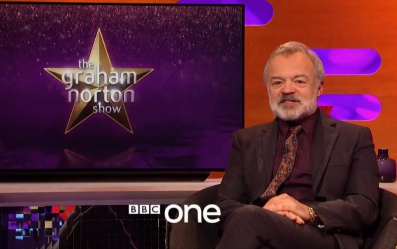 Here's the line-up of guests for this week's Graham Norton Show on BBC One