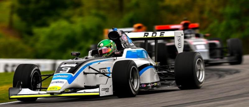 Tough start for Naas' James Roe tough opener in Indy Opener