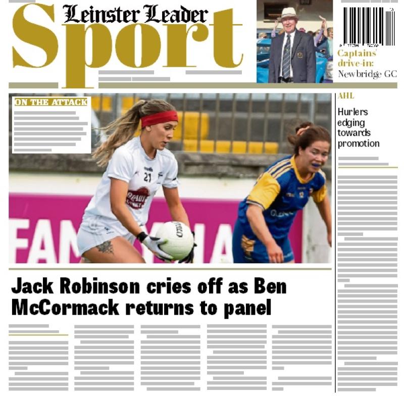 In this week's Leinster Leader Sport