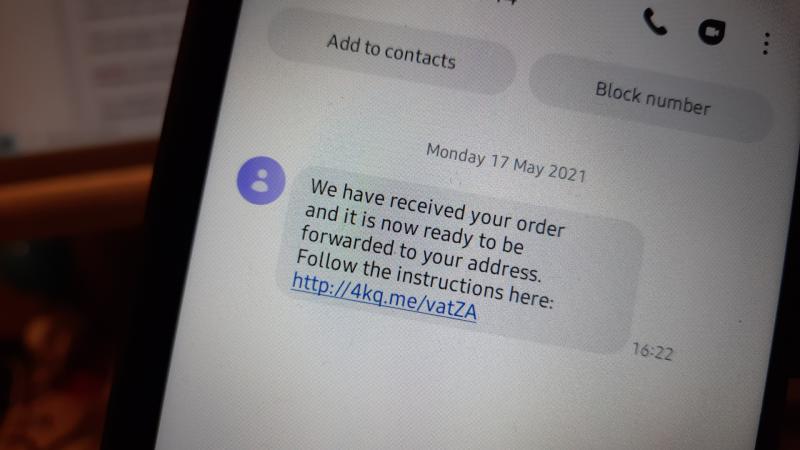Gardai issue warning about new 'text-based' scam
