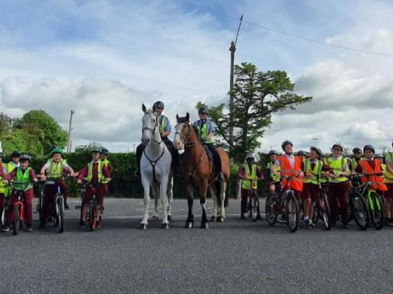 Garda Mounted Unit in Clane to help local primary pupils with Active