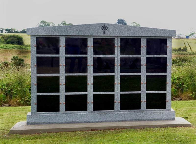 Image of a columbarium wall, by Navan Memorials