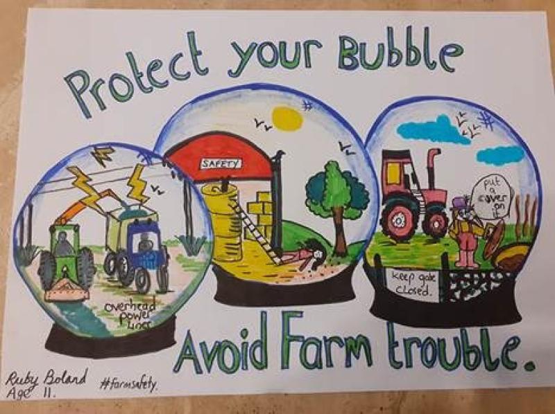 Kildare girl wins Teagasc farm safety poster competition