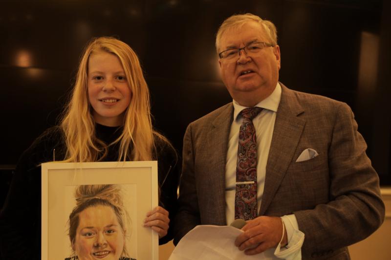 Kildare teenager wins first prize in &ldquo;Draw Our Heroes&rdquo; Art Competition