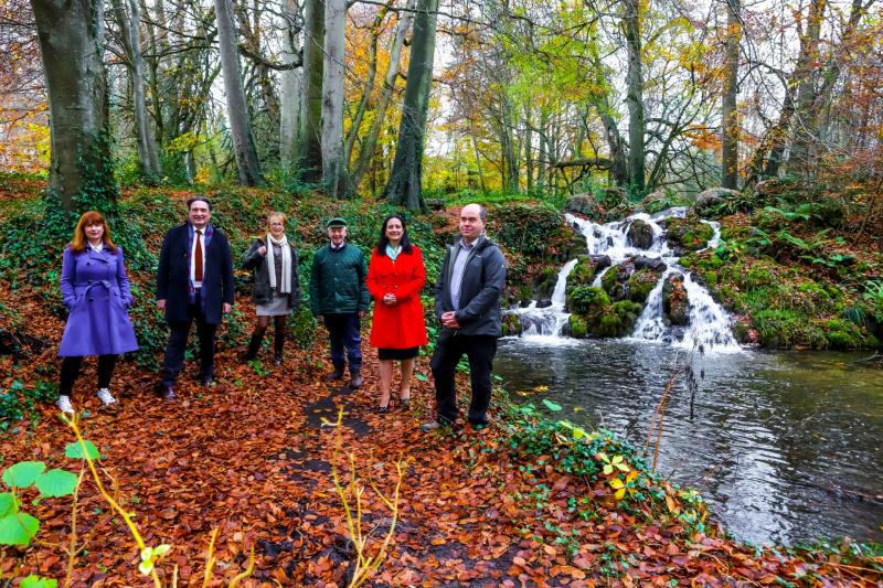 Minister visits Naas parklands site 