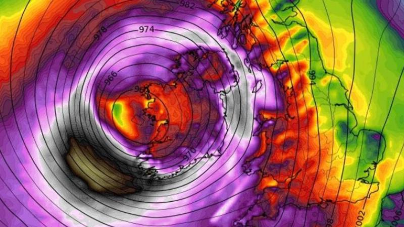 Gardaí issue advice ahead of Storm Barra 