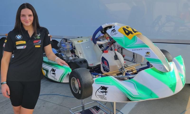 Motorsport: Kildare's Alyx Coby heads to The States