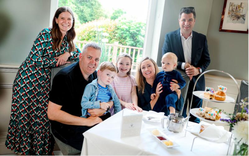 Afternoon tea in Kildare with Jack and Jill foundation