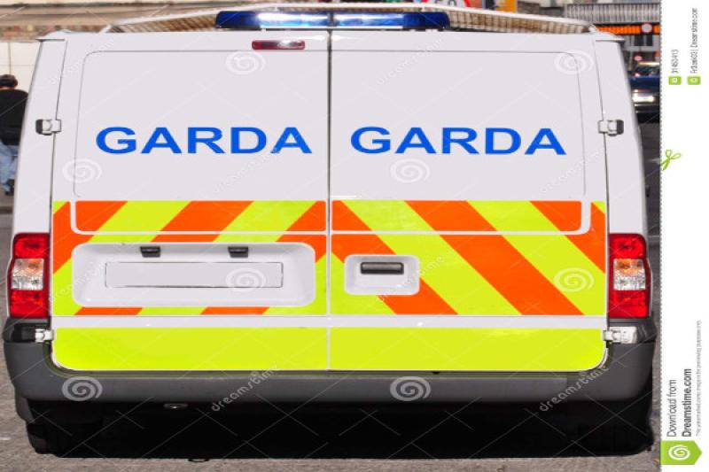 Drunk man laying across wall in Naas unable to speak
