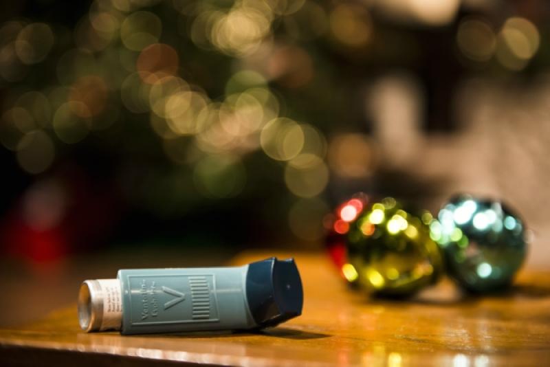 Ventolin Christmas inhaler