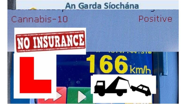 Kildare gardaí stop dangerous driver who later tested positive for cannabis