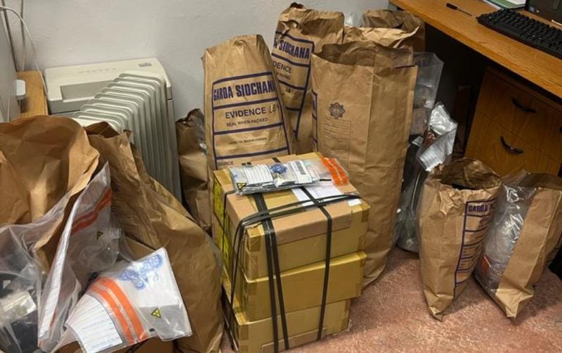 A man in his 30s is due to appear at Naas District Court this afternoon charged in relation to a drug seizure yesterday February 9