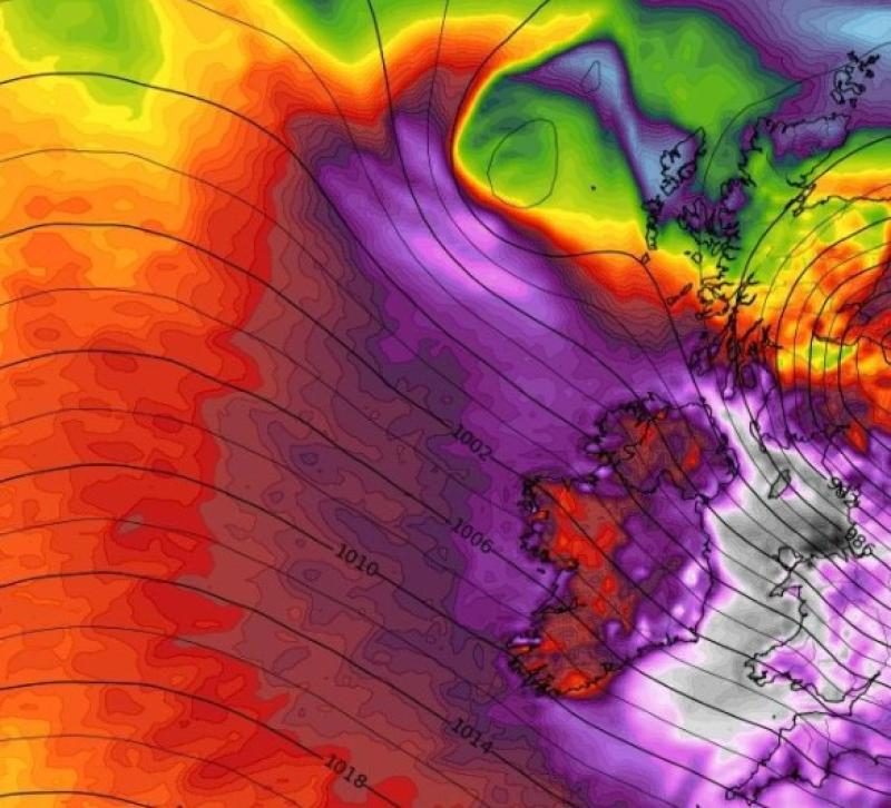 NEW WARNING: Met Eireann says "hazard" Storm Eunice will bring wind and snow