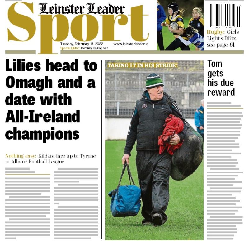 In this week's Leinster Leader Sport