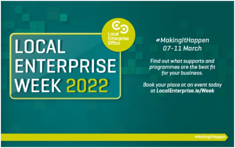  Kildare's small businesses and entrepreneurs urged to take advantage of Local Enterprise Week 2022