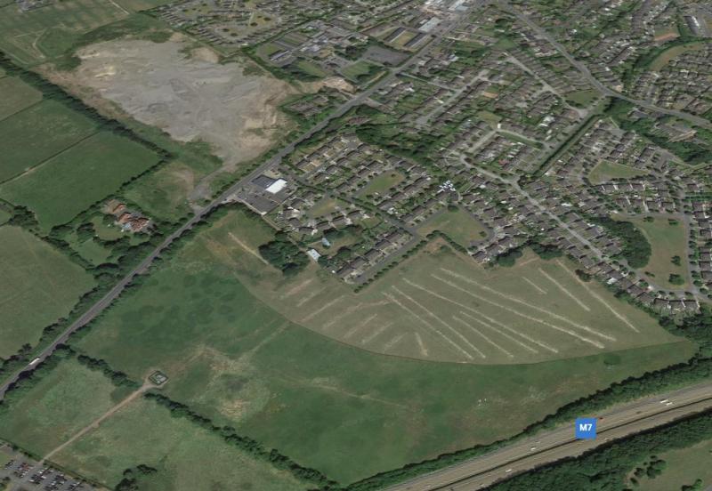 Kildare site with approval for 204 homes for sale for €9.5m