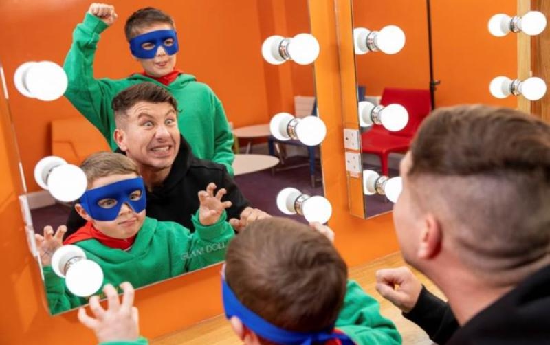 Barretstown new ambassador and actor Barry Keoghan launches new Aladina studio 