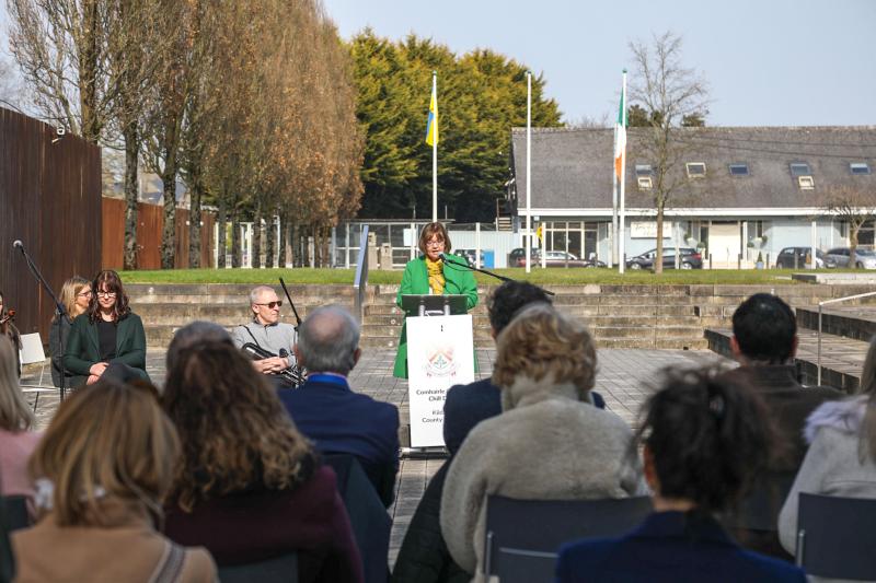 Poignant ceremony to remember Kildare people lost to Covid-19 held in Naas