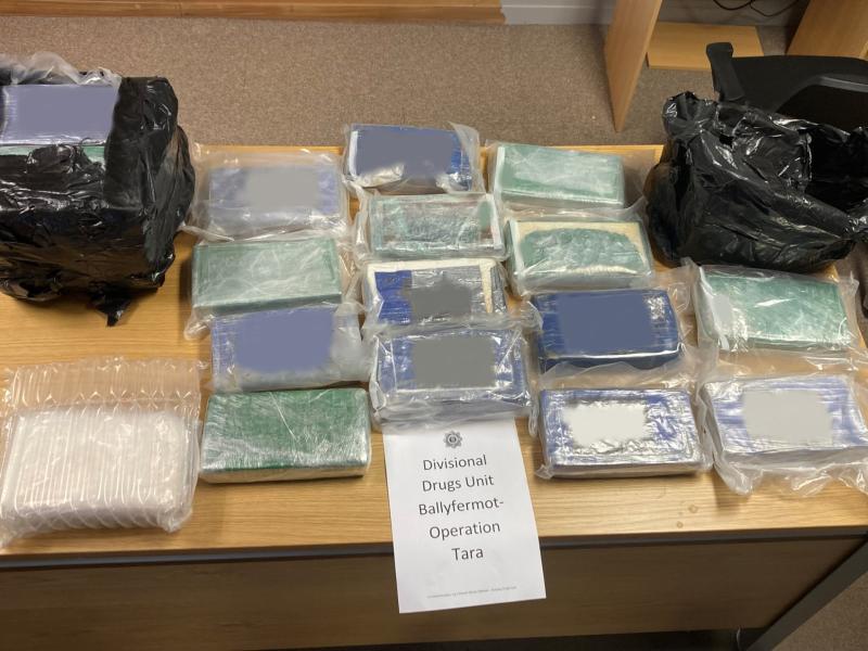 Gardaí stop car and make incredible €1.75 million drugs discovery