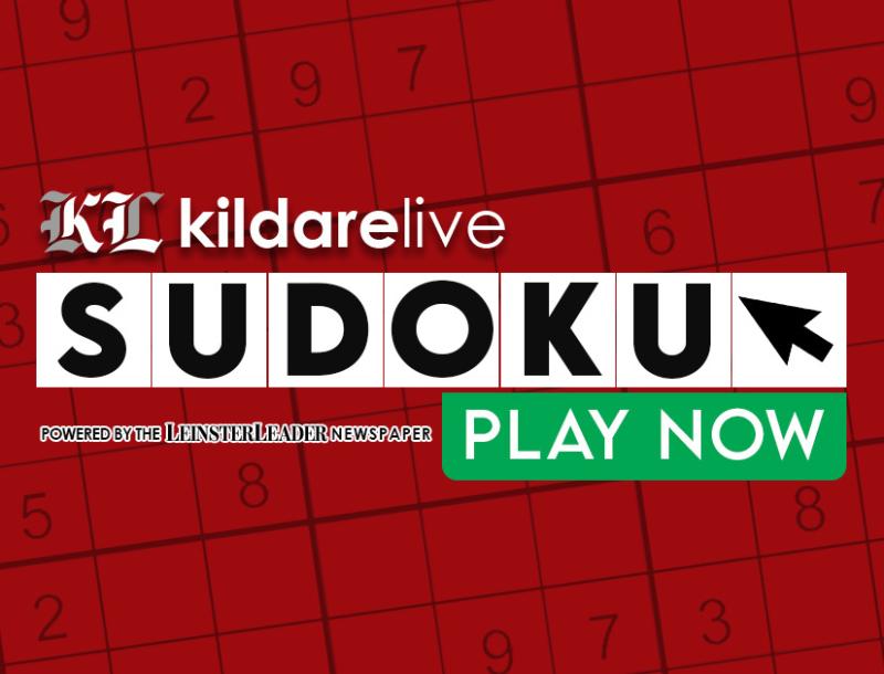Kildare Live Interactive Sudoku Puzzle