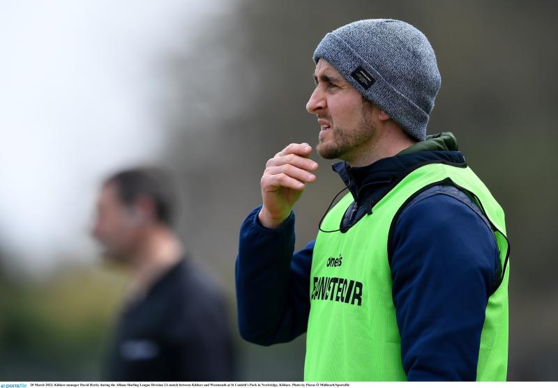 Kildare hurling manager reacts to huge win over London in Christy Ring Cup