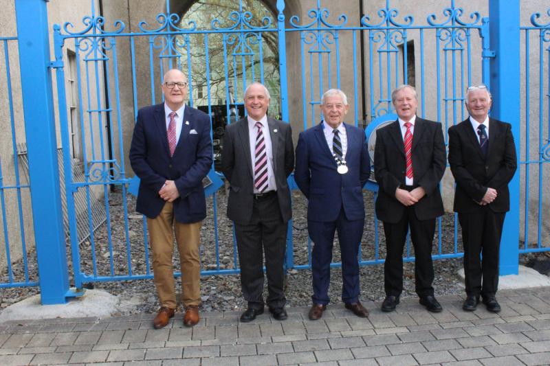 Over 500 people attend hand-over of restored Devoy Barracks gates in Naas