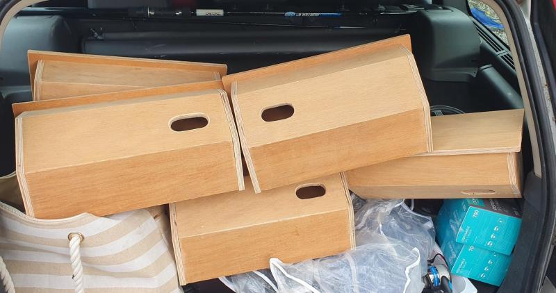 Prison with Kildare inmates making nest boxes for birds 