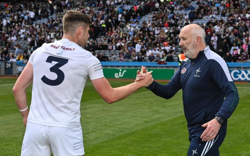 Kildare manager Glenn Ryan reacts to win over Westmeath and reaching Leinster final 