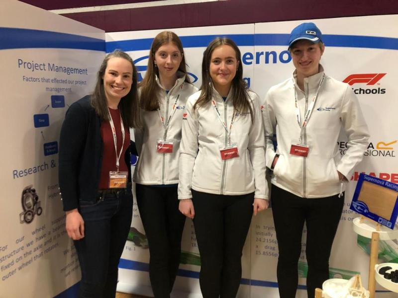 Kildare school competes in All-Ireland "F1 in Schools" competition