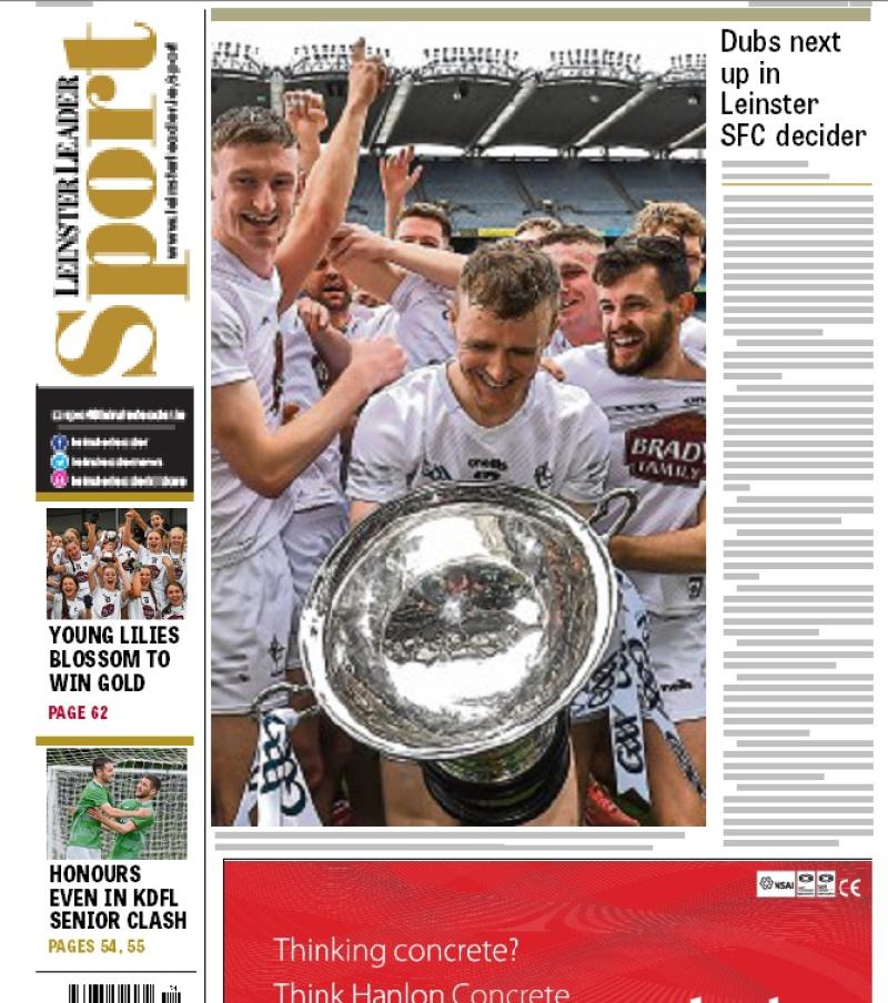 In this week's Leinster Leader Sport