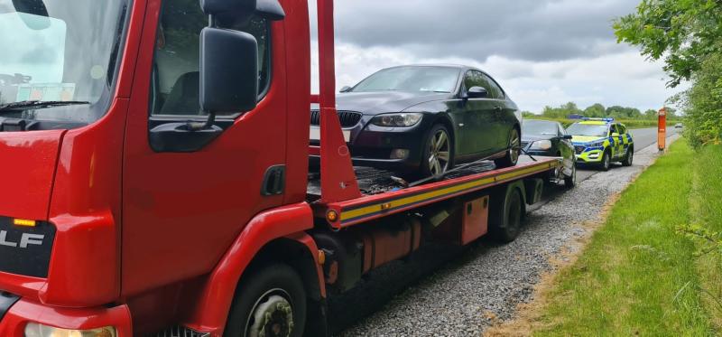 Two cars seized by gardaí in North Kildare for speeding