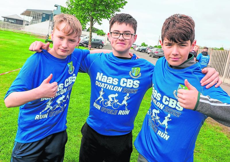 Naas CBS Duathlon takes 300 students around Kildare racecourse
